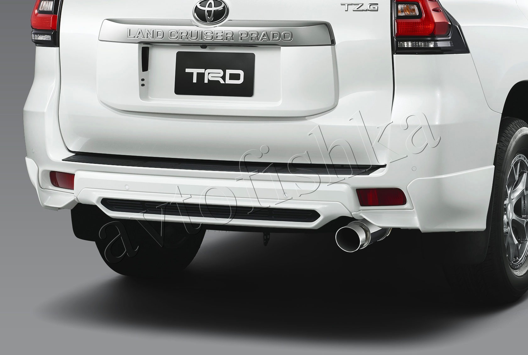 Toyota Land Cruiser Prado 150 (17-) аэродинамический тюнинг обвес TRD  купить в Томске - Автофишка